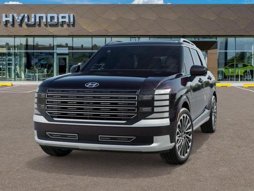 Red 2026 Hyundai Palisade Hybrid Calligraphy