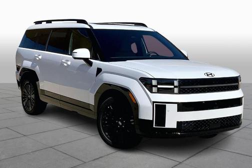 White 2026 Hyundai SANTA FE HEV Calligraphy