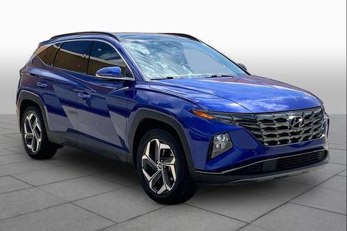 Intense Blue 2022 Hyundai TUCSON Limited