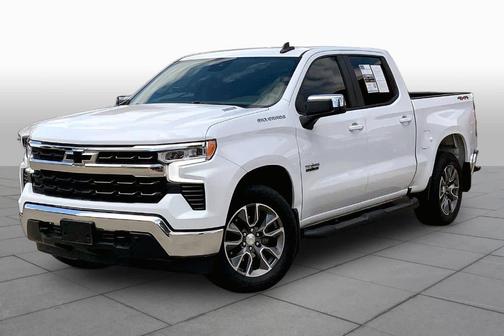 Summit White 2025 Chevrolet Silverado 1500 LT