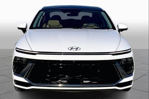 Serenity White 2026 Hyundai SONATA Hybrid Limited