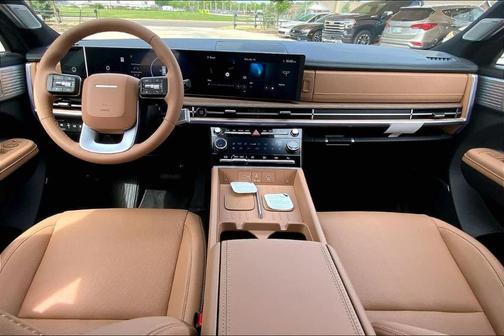 Gray 2026 Hyundai SANTA FE HEV Limited