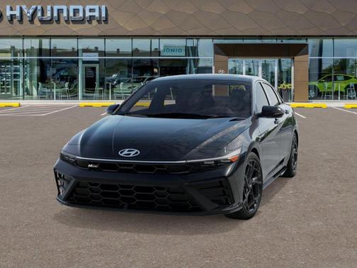 Black 2026 Hyundai ELANTRA N Line