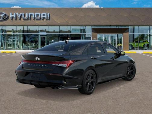 Black 2026 Hyundai ELANTRA N Line