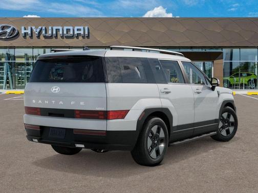 White 2026 Hyundai SANTA FE HEV SEL