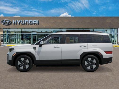 White 2026 Hyundai SANTA FE HEV SEL