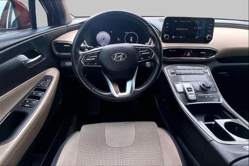 Calypso Red 2021 Hyundai SANTA FE SEL 2.4