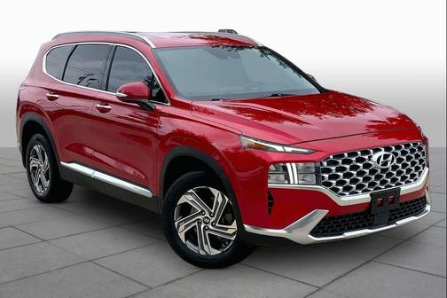 Calypso Red 2021 Hyundai SANTA FE SEL 2.4