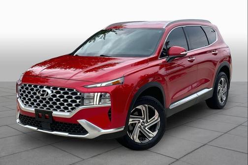 Calypso Red 2021 Hyundai SANTA FE SEL 2.4