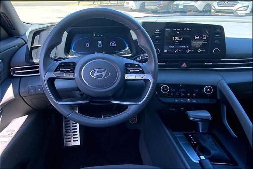 Ecotronic Gray 2025 Hyundai ELANTRA Sport