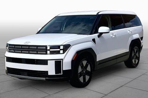 White 2026 Hyundai SANTA FE HEV SE