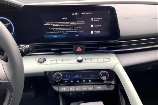 Serenity White 2026 Hyundai ELANTRA HEV Limited