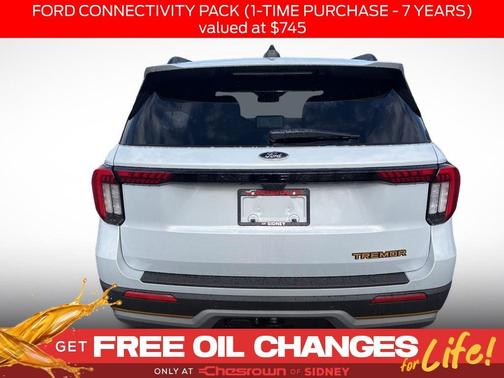 White Metallic 2026 Ford Explorer Tremor