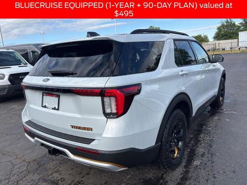 White Metallic 2026 Ford Explorer Tremor