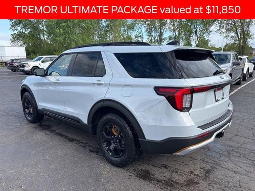 White Metallic 2026 Ford Explorer Tremor