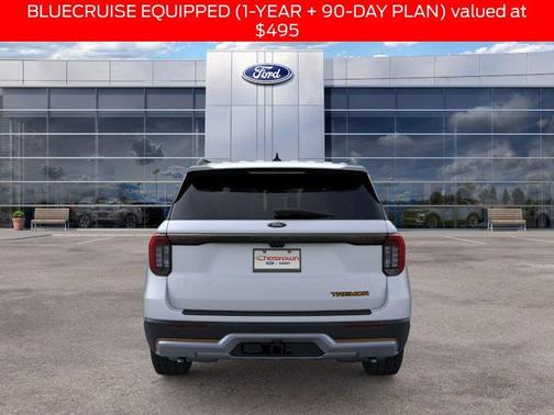 White Metallic 2026 Ford Explorer Tremor