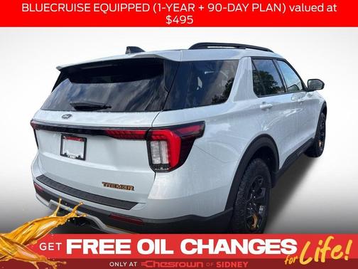 White Metallic 2026 Ford Explorer Tremor