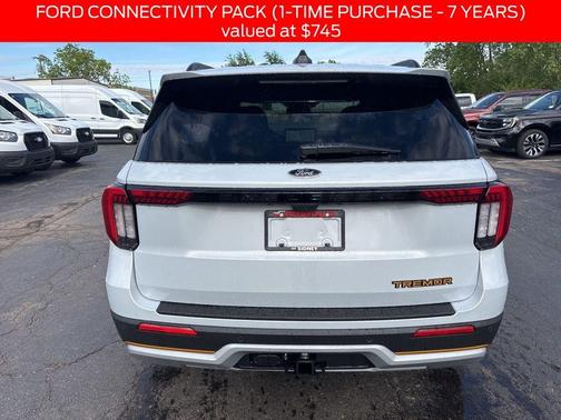 White Metallic 2026 Ford Explorer Tremor