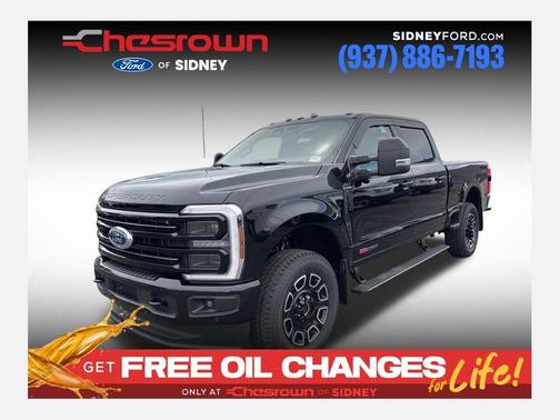 Black 2026 Ford F-350 Platinum