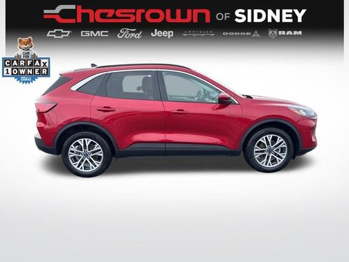 Rapid Red Metallic Tinted Clearcoat 2022 Ford Escape SEL