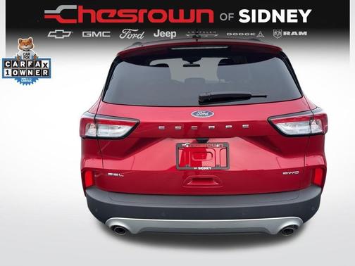 Rapid Red Metallic Tinted Clearcoat 2022 Ford Escape SEL