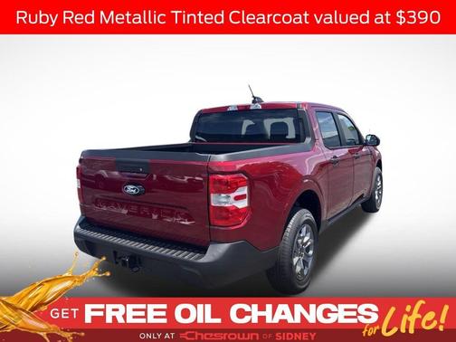 Ruby Red Metallic 2026 Ford Maverick XLT