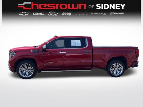 Volcanic Red 2024 GMC Sierra 1500 Denali