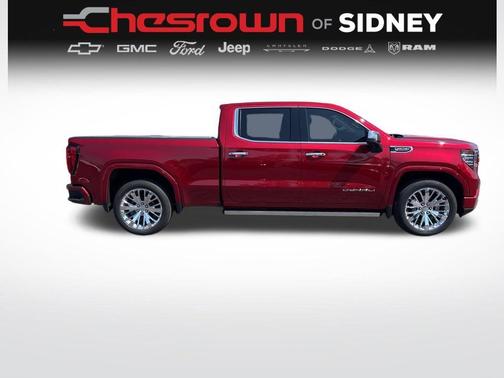 Volcanic Red 2024 GMC Sierra 1500 Denali