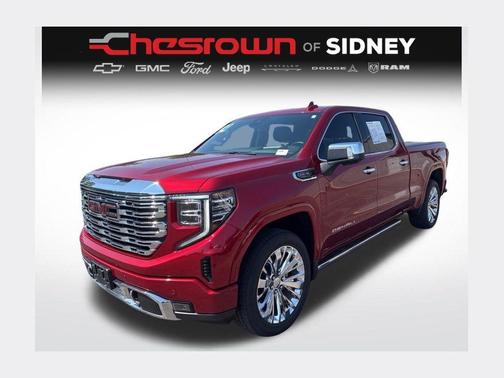 Volcanic Red 2024 GMC Sierra 1500 Denali