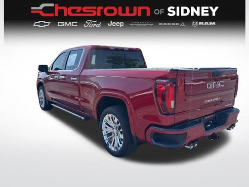 Volcanic Red 2024 GMC Sierra 1500 Denali