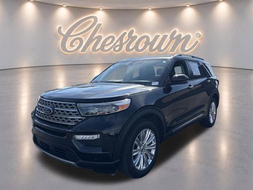 Black Metallic 2024 Ford Explorer Limited