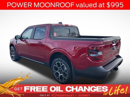Ruby Red Metallic 2026 Ford Maverick Lariat