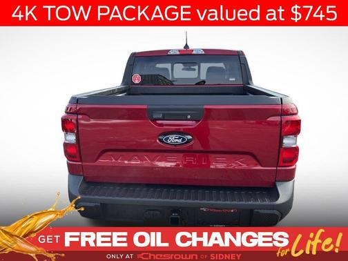 Ruby Red Metallic 2026 Ford Maverick Lariat