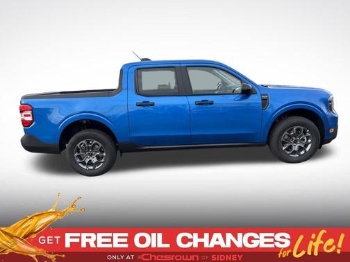 Blue 2026 Ford Maverick XLT