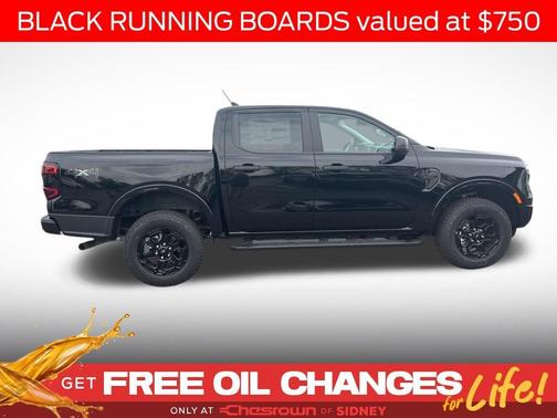 Shadow Black 2026 Ford Ranger XLT
