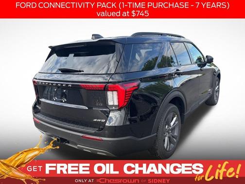 Black Metallic 2026 Ford Explorer Active