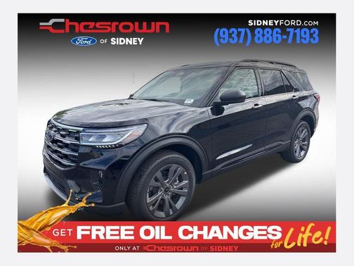 Black Metallic 2026 Ford Explorer Active