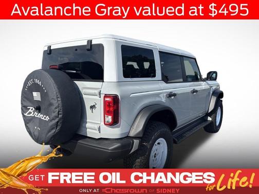 Avalanche 2026 Ford Bronco Heritage Edition