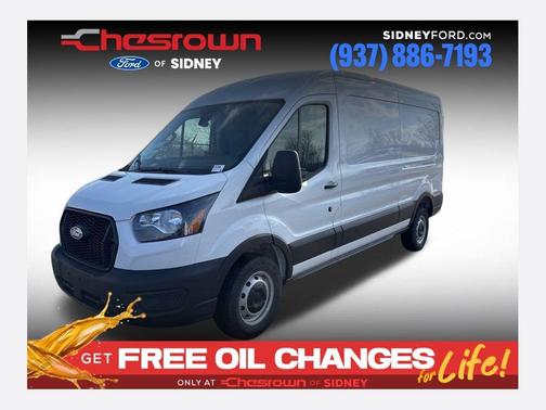 Oxford White 2026 Ford Transit-250 148 WB Medium Roof Cargo