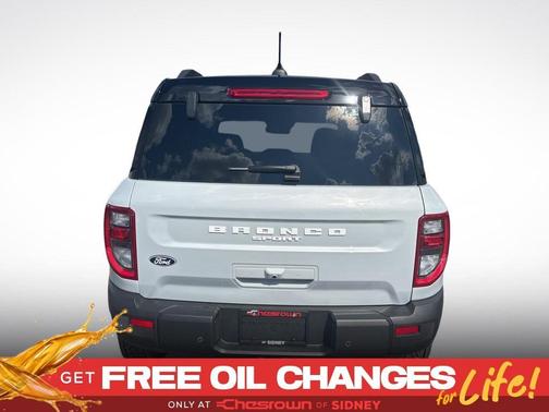 Space White Metallic 2026 Ford Bronco Sport Badlands