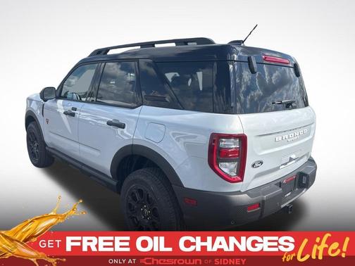 Space White Metallic 2026 Ford Bronco Sport Badlands