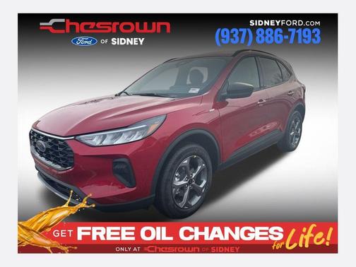 Red Metallic 2026 Ford Escape ST-Line