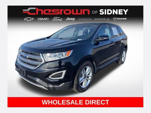 Shadow Black 2017 Ford Edge SEL
