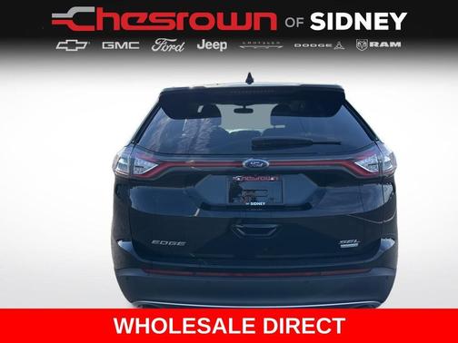 Shadow Black 2017 Ford Edge SEL