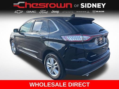 Shadow Black 2017 Ford Edge SEL