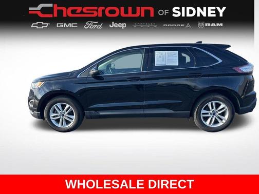 Shadow Black 2017 Ford Edge SEL