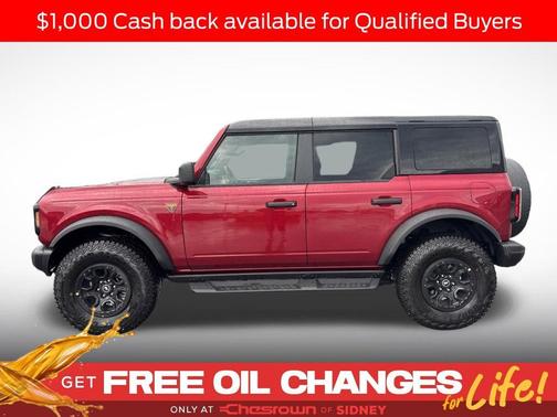 Ruby Red Metallic 2026 Ford Bronco Badlands