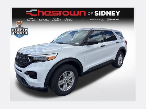 Oxford White 2022 Ford Explorer Base