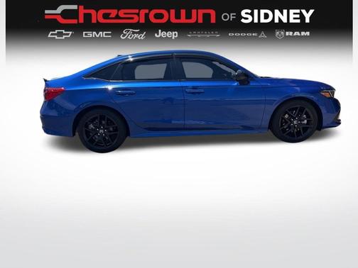 Aegean Blue Metallic 2024 Honda Civic Si Base