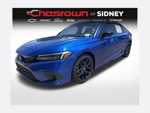 Aegean Blue Metallic 2024 Honda Civic Si Base